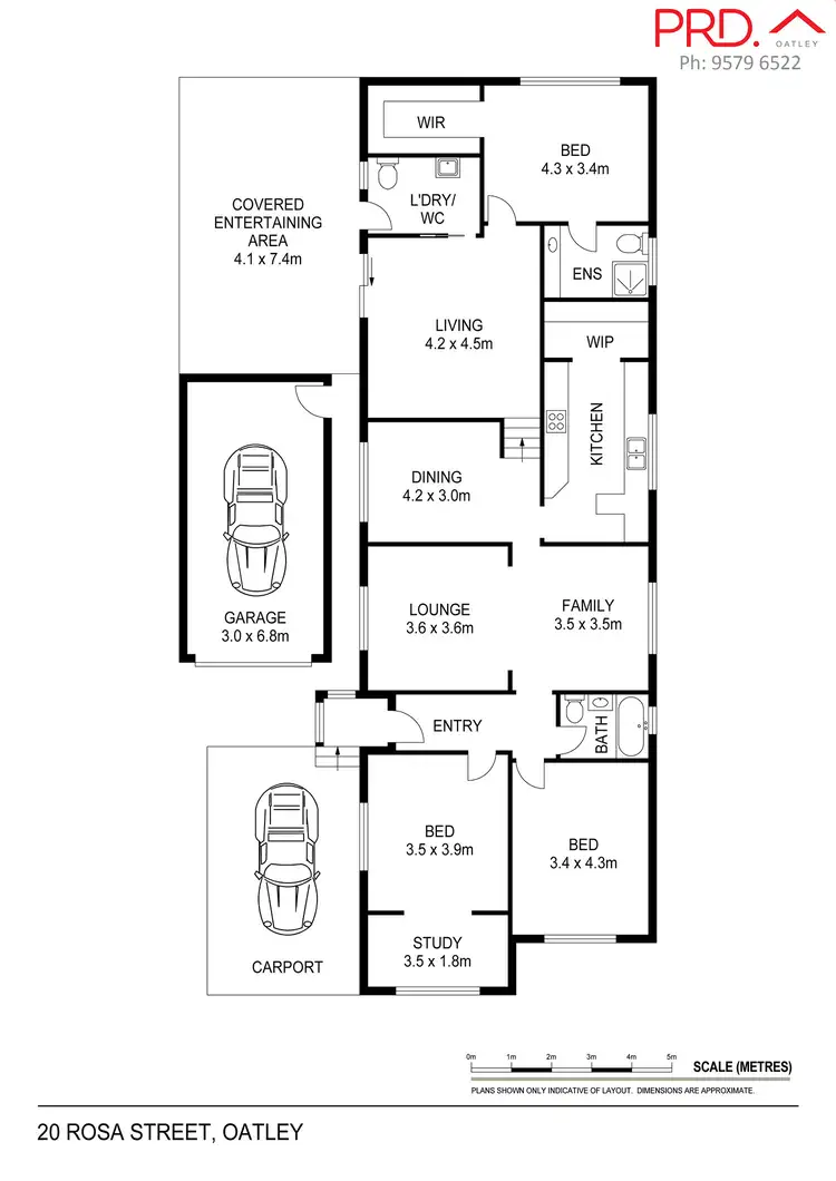Floorplan of Homely house listing, 20 Rosa Street, Oatley NSW 2223