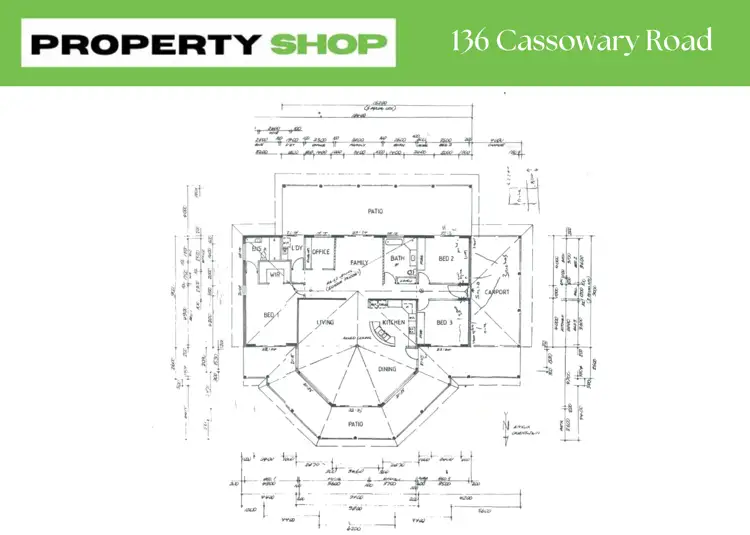 Floorplan of Homely house listing, 136 Cassowary Road, Cassowary,, Mossman QLD 4873