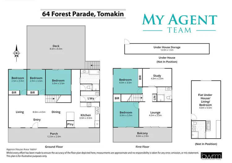 Floorplan of Homely house listing, 64 Forest Parade, Tomakin NSW 2537