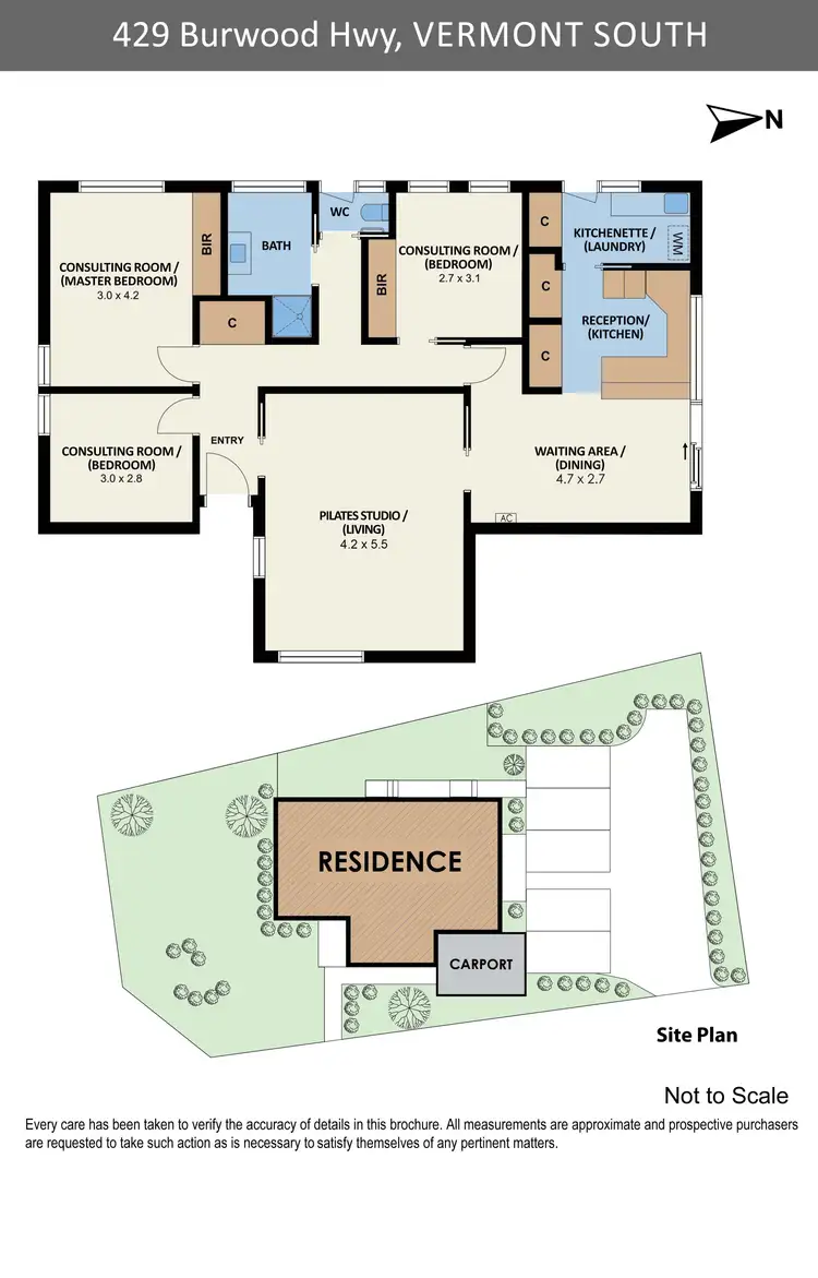 Floorplan of Homely house listing, 429 Burwood Highway, Vermont South VIC 3133