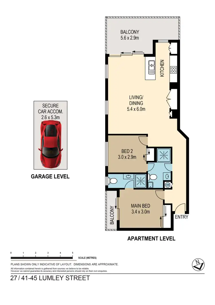 Floorplan of Homely apartment listing, 27/45 Lumley Street, Upper Mount Gravatt QLD 4122