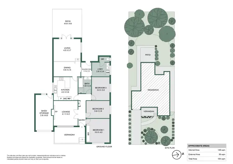 Floorplan of Homely house listing, 55 Essex Street, Wembley WA 6014