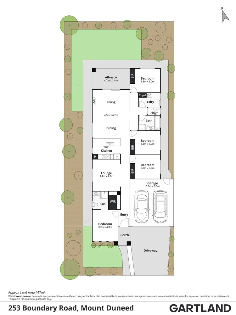 Floorplan of Homely house listing, 253 Boundary Road, Mount Duneed VIC 3217