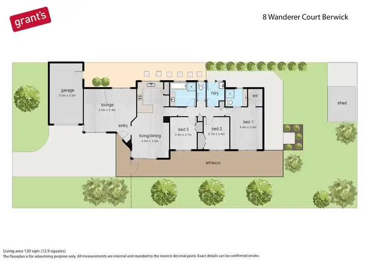 Floorplan of Homely house listing, 8 Wanderer Court, Berwick VIC 3806