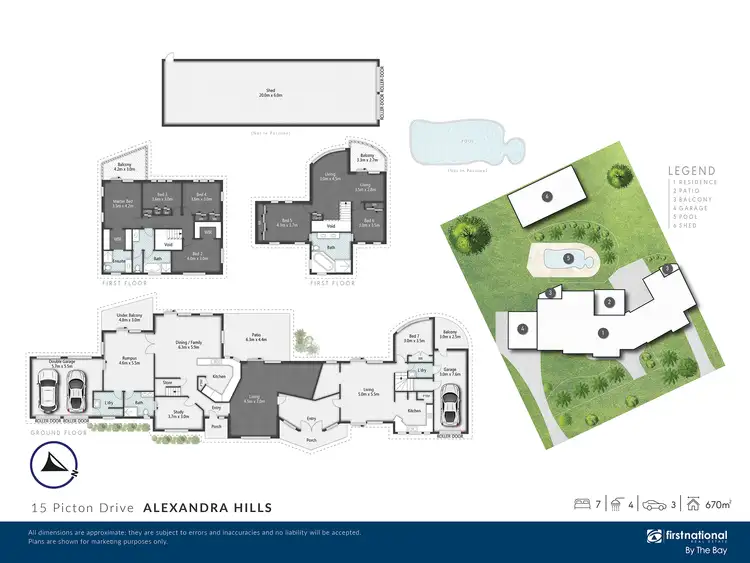 Floorplan of Homely house listing, 15 Picton Drive, Alexandra Hills QLD 4161