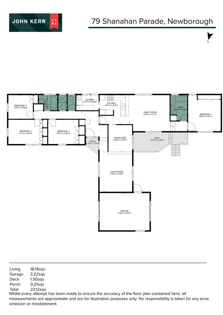 Floorplan of Homely house listing, 79 Shanahan Parade, Newborough VIC 3825