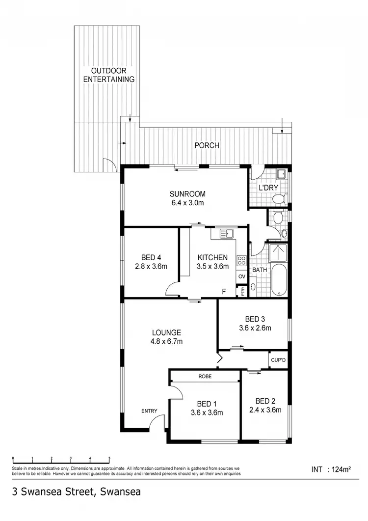 Floorplan of Homely house listing, 3 Swansea Street, Swansea NSW 2281