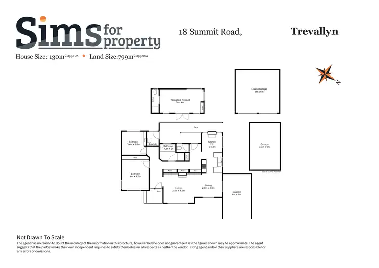 Floorplan of Homely house listing, 18 Summit Road, Trevallyn TAS 7250