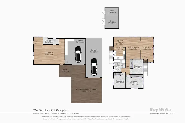 Floorplan of Homely house listing, 124 Bardon Road, Kingston QLD 4114