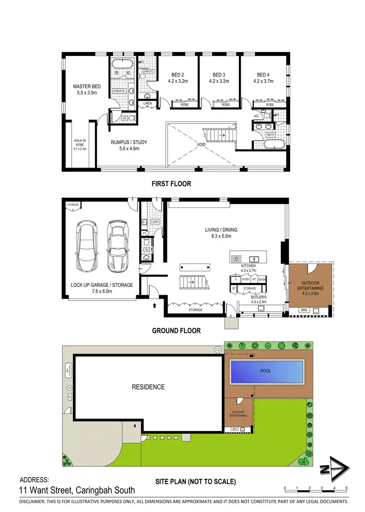 Floorplan of Homely house listing, 11 Want Street, Caringbah South NSW 2229