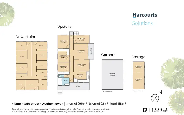 Floorplan of Homely block of units listing, 4 Macintosh Street, Auchenflower QLD 4066