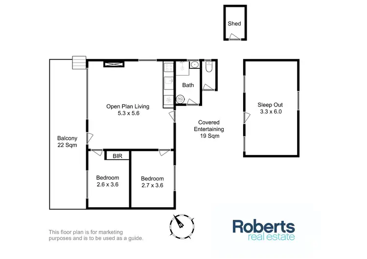 Floorplan of Homely house listing, 4 Richards Avenue, Dodges Ferry TAS 7173