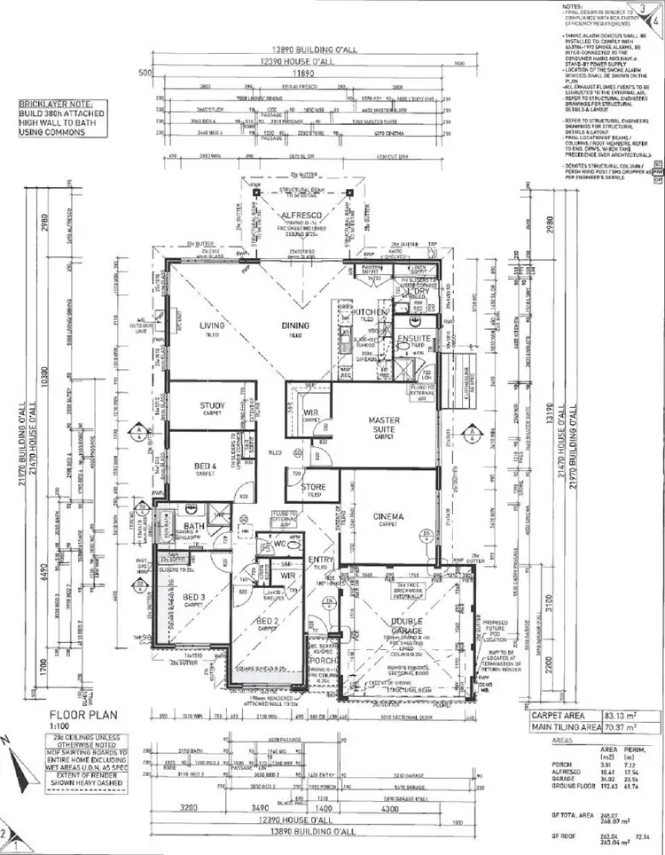 Floorplan of Homely house listing, 17C Harris Street, Beckenham WA 6107