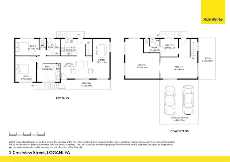Floorplan of Homely house listing, 2 Crestview Street, Loganlea QLD 4131