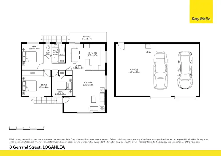 Floorplan of Homely house listing, 8 Gerrand Street, Loganlea QLD 4131