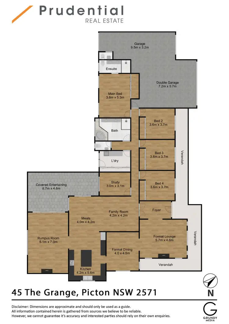 Floorplan of Homely house listing, 45 The Grange, Picton NSW 2571