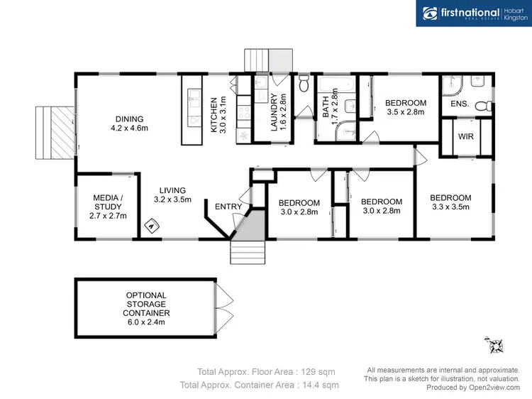 Floorplan of Homely house listing, 30 Open Drive, Snug TAS 7054