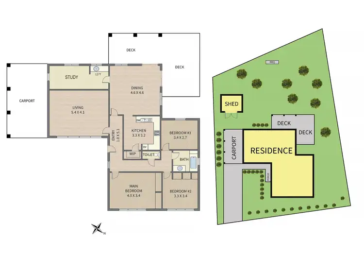 Floorplan of Homely house listing, 66 Station Rd, Foster VIC 3960