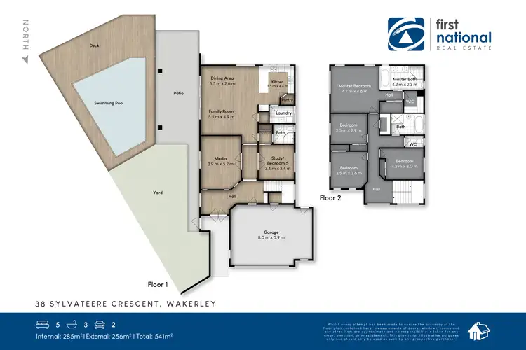 Floorplan of Homely house listing, 38 Sylvateere Crescent, Wakerley QLD 4154