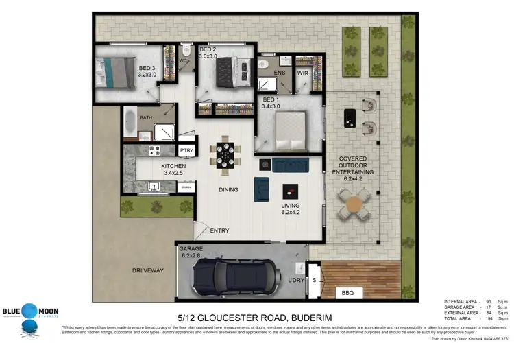 Floorplan of Homely unit listing, 5/12 Gloucester Road, Buderim QLD 4556