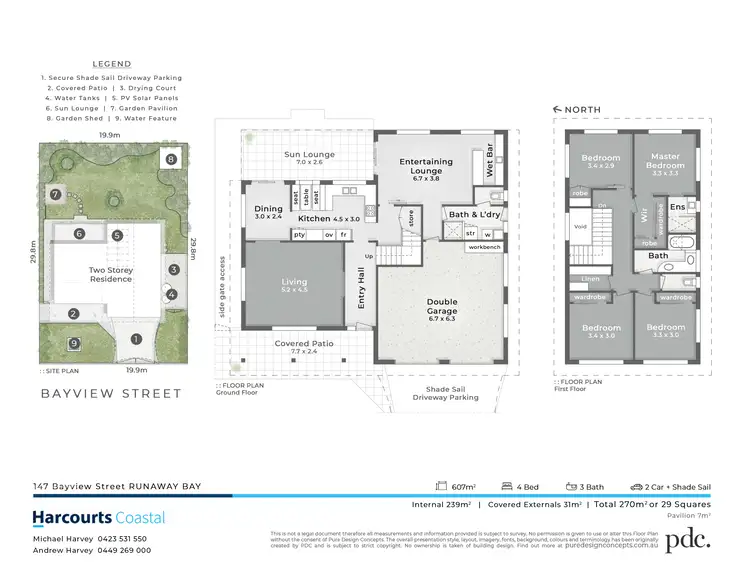 Floorplan of Homely house listing, 147 Bayview Street, Runaway Bay QLD 4216