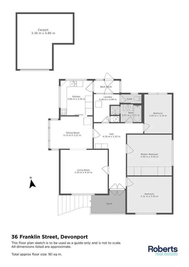 Floorplan of Homely house listing, 36 Franklin Street, Devonport TAS 7310