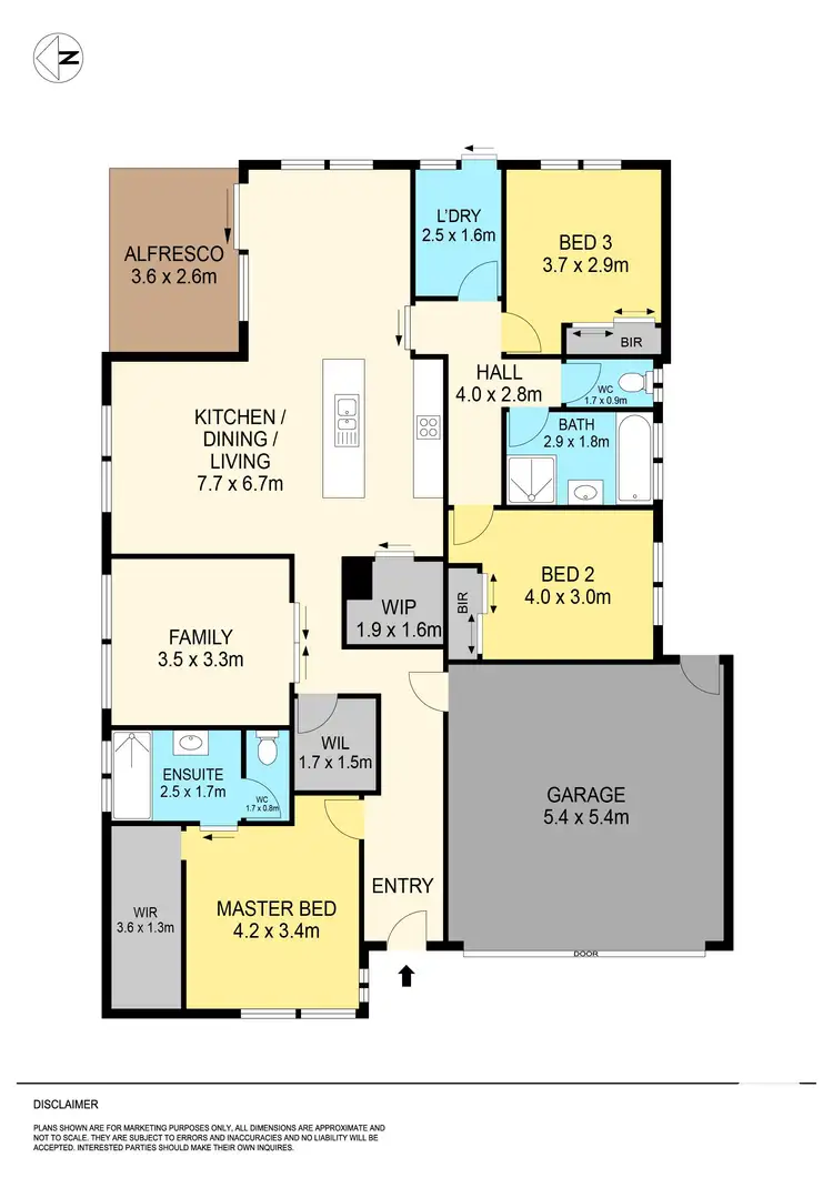 Floorplan of Homely house listing, 9 Kite Street, Winter Valley VIC 3358