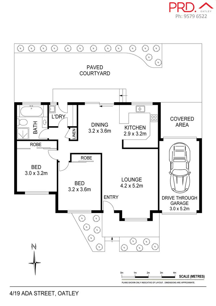 Floorplan of Homely villa listing, 4/19-21 Ada Street, Oatley NSW 2223