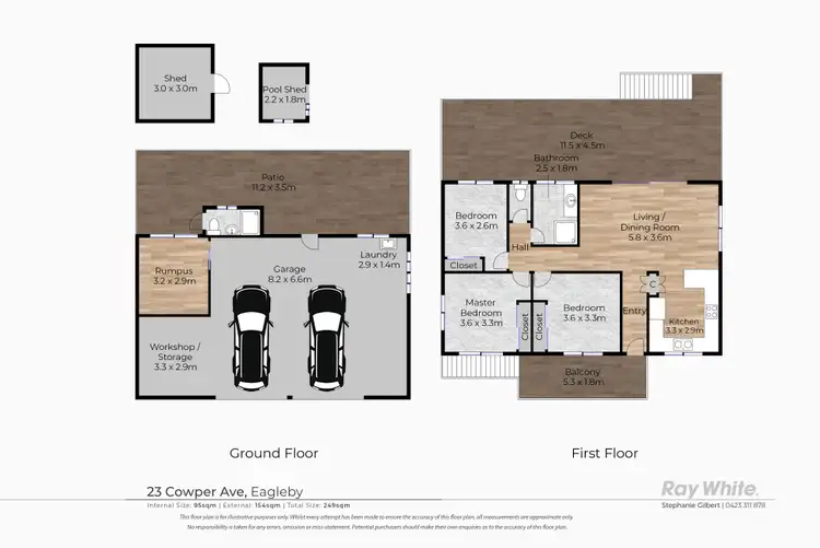 Floorplan of Homely house listing, 23 Cowper Avenue, Eagleby QLD 4207