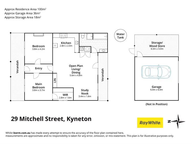 Floorplan of Homely house listing, 29 Mitchell Street, Kyneton VIC 3444