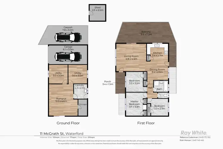 Floorplan of Homely house listing, 11 Mcgrath Street, Waterford West QLD 4133