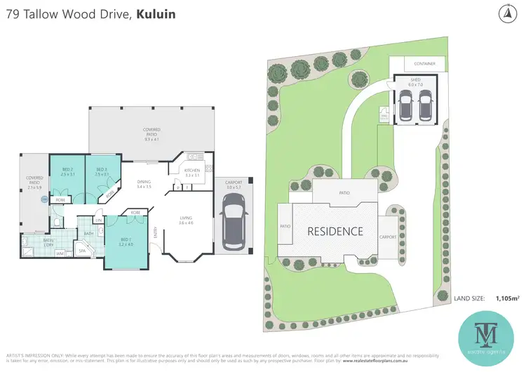 Floorplan of Homely house listing, 79 Tallow Wood Drive, Kuluin QLD 4558