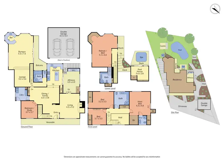 Floorplan of Homely house listing, 26 Old Belgrave Road, Upper Ferntree Gully VIC 3156