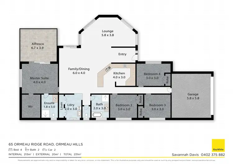 Floorplan of Homely house listing, 65 Ormeau Ridge Road, Ormeau Hills QLD 4208