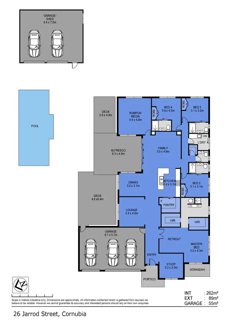 Floorplan of Homely house listing, 26-30 Jarrod Street, Cornubia QLD 4130