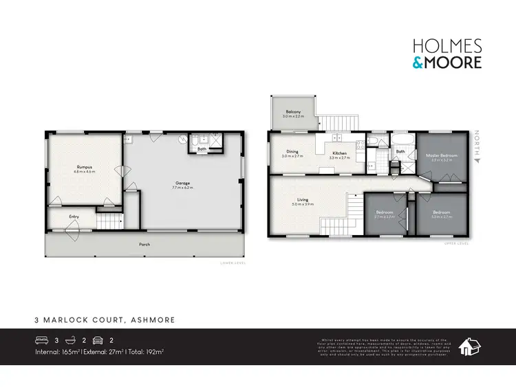Floorplan of Homely house listing, 3 Marlock Court, Ashmore QLD 4214