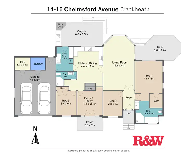 Floorplan of Homely house listing, 14-16 Chelmsford Avenue, Blackheath NSW 2785