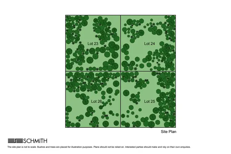 Floorplan of Homely land listing, Lots 23 & 24, 340 Old Lismore Road, Byangum NSW 2484