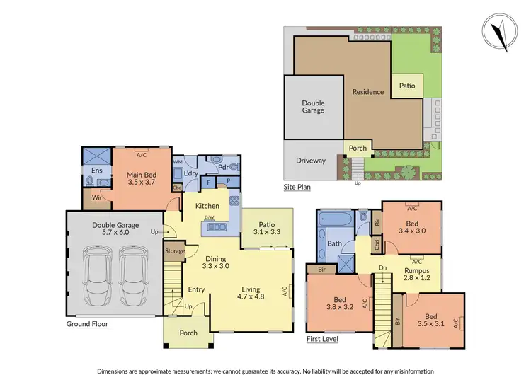 Floorplan of Homely townhouse listing, 2b Paul Road, Forest Hill VIC 3131