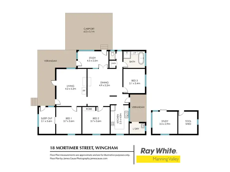 Floorplan of Homely house listing, 18 Mortimer Street, Wingham NSW 2429