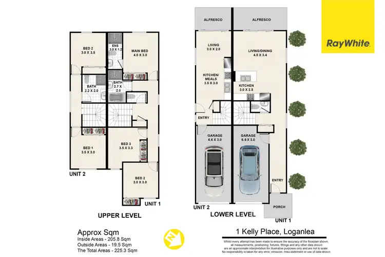 Floorplan of Homely house listing, 1 Kelly Place, Loganlea QLD 4131