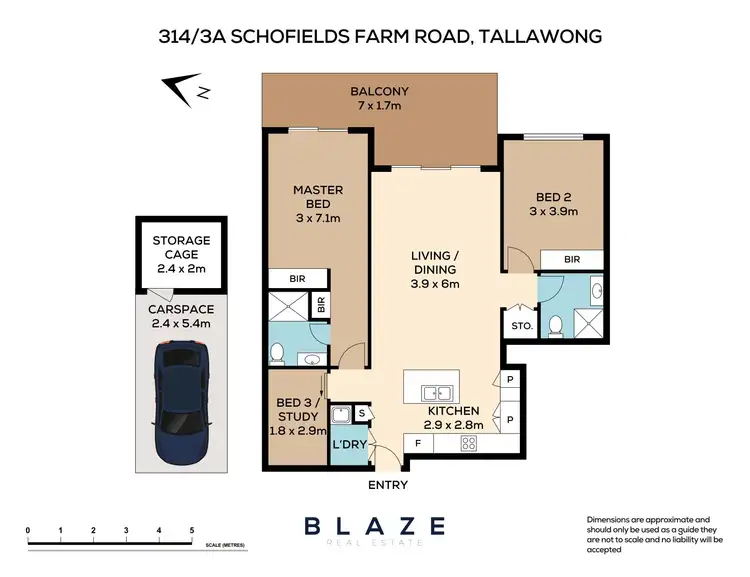 Floorplan of Homely apartment listing, 314/3A Schofields Farm Road, Schofields NSW 2762