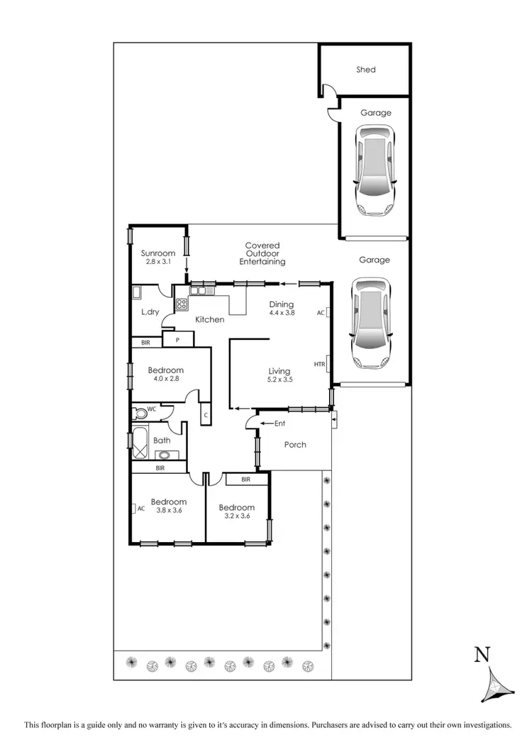 Floorplan of Homely house listing, 185 Centre Dandenong Road, Cheltenham VIC 3192