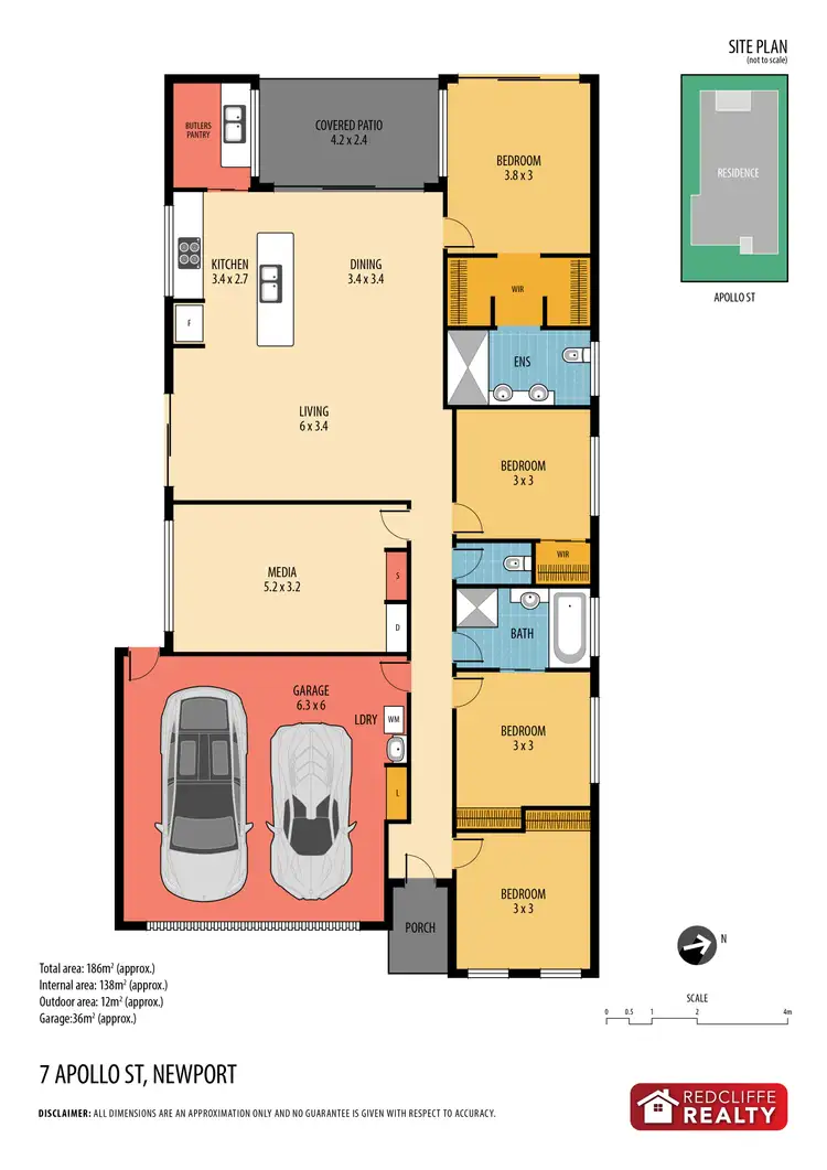 Floorplan of Homely house listing, 7 Apollo Street, Newport QLD 4020