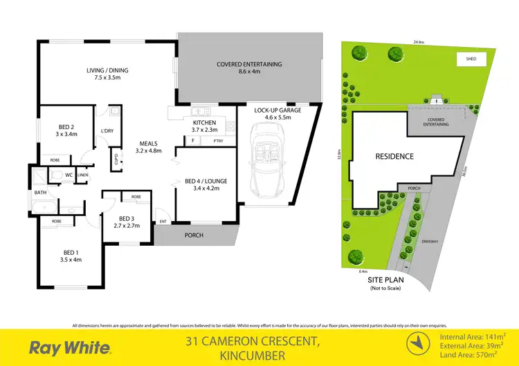 Floorplan of Homely house listing, 31 Cameron Crescent, Kincumber NSW 2251