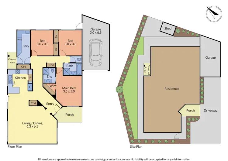 Floorplan of Homely unit listing, 2/4 Bristol Place, Rowville VIC 3178