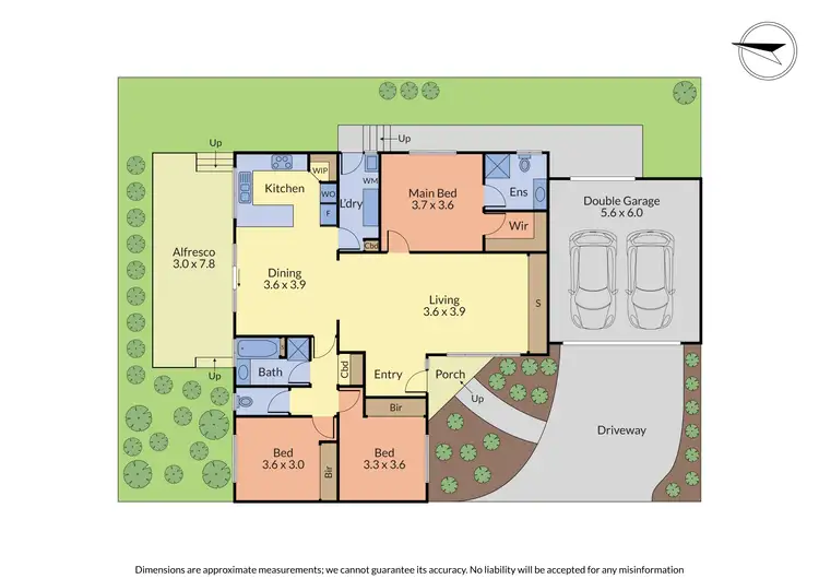 Floorplan of Homely unit listing, 3/9 Grandview Grove, Bayswater VIC 3153