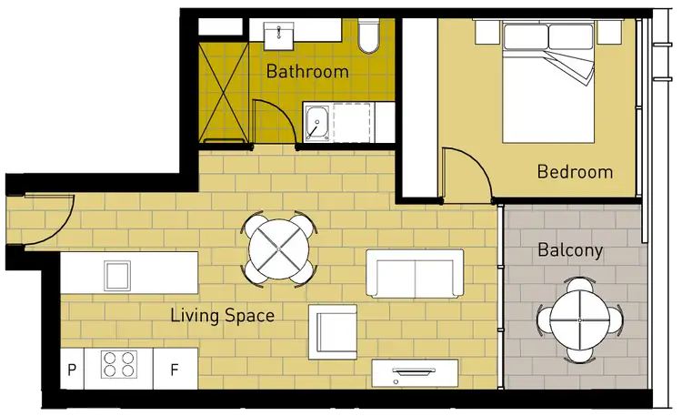 Floorplan of Homely apartment listing, 32/3 Kirribilli Avenue, East Mackay QLD 4740