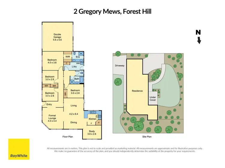Floorplan of Homely house listing, 2 Gregory Mews, Forest Hill VIC 3131