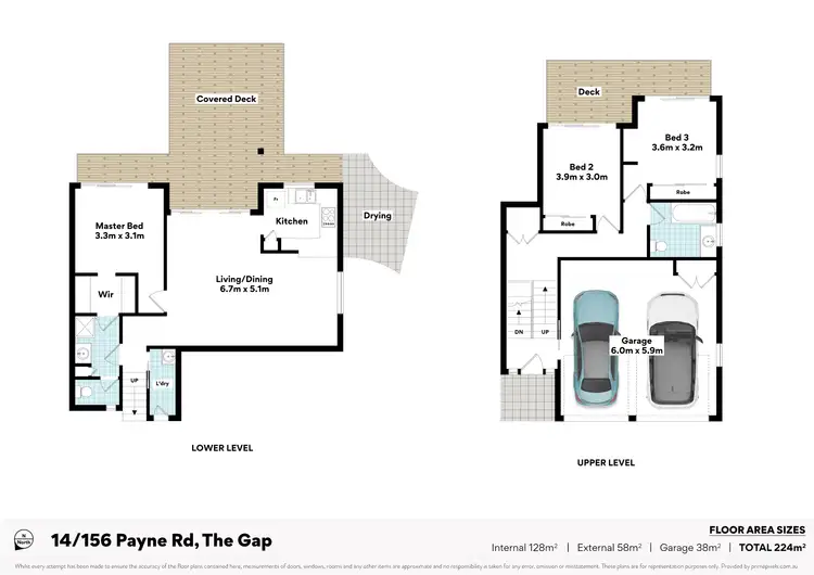 Floorplan of Homely townhouse listing, 14/156 Payne Road, The Gap QLD 4061